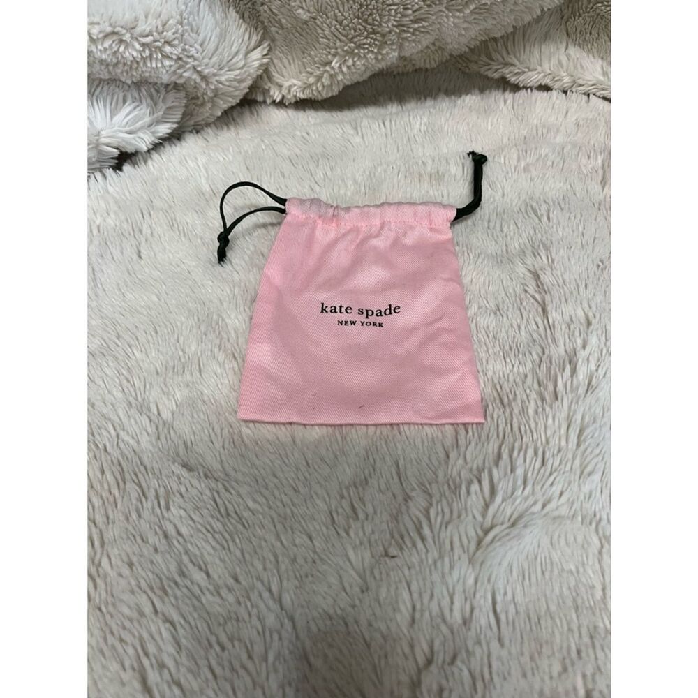 Kate Spade Pink Drawstring Pouch - Picture 5 of 6
